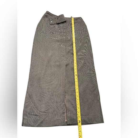 Wool Blend Maxi Pencil Skirt with Pockets Size 6 - Picture 11 of 12
